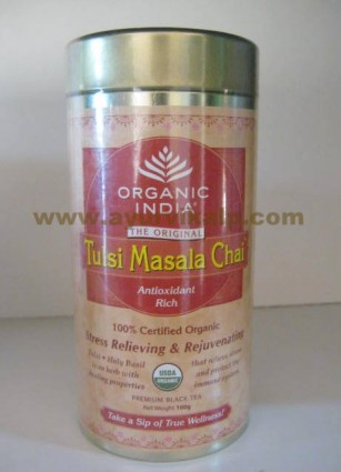 Organic India, TULSI MASALA CHAI 100g, Antioxidant Rich, Stress Relieving Rejuvenating